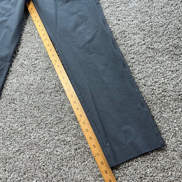 Foot-joy Men's Gray Slim Fit Casual Pants W30/L30 Polyester & Spandex Blend - Picture 10 of 11